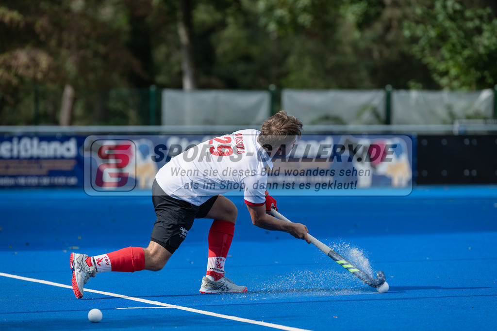 HK_20230923_104375 | 1. Bundesliga Herren Crefelder HTC - TSV Mannheim am 23.9.2023 CHTC, Krefeld , Philipp Wossidlo ( TSV Mannheim #29 )