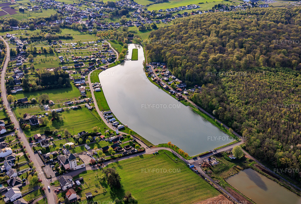 Aerial view: Two ponds 