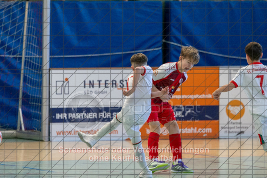 20251213_104259_0179 | FC Augsburg - SGM Do/Rei U1427. internationaler Prinzing Junior Cup in der Donzdorfer Lautertalhalle - 13.12.2025,Foto: PhotoPeet-Sportfotografie/Peter Harich