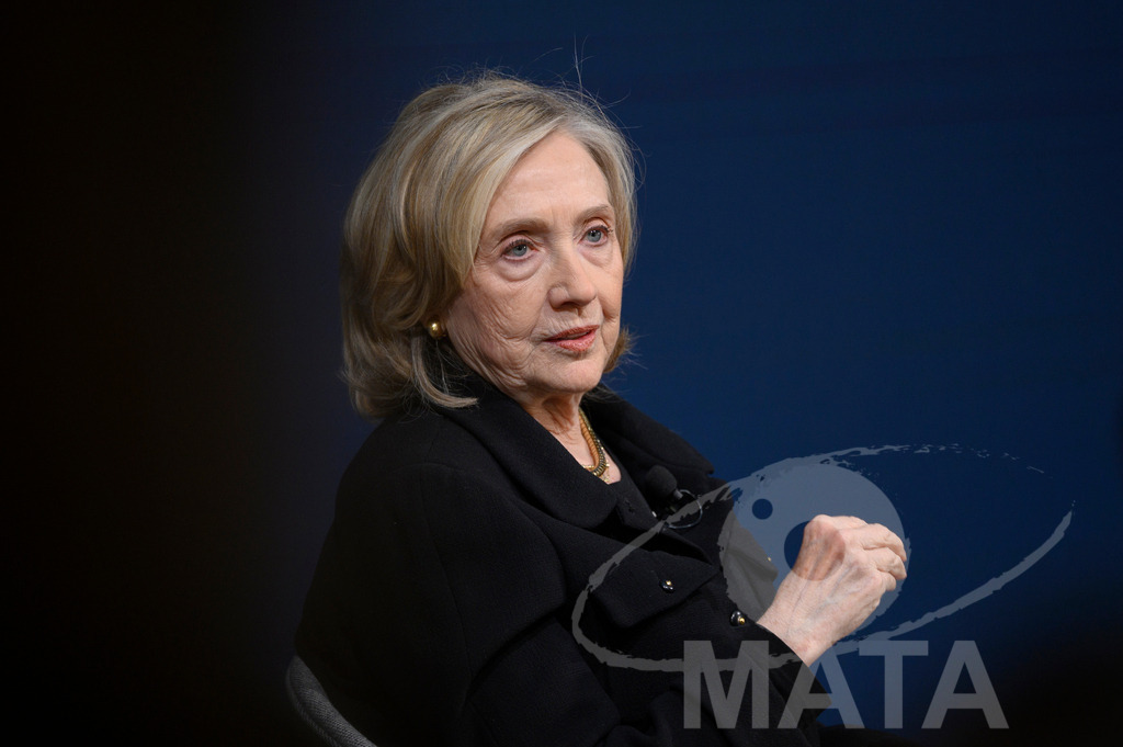 _DWI2747 | Die US-Politikerin Hillary Clinton auf der Veranstaltung Bridging Scholarship and Statecraft im Rahmen der Münchner Sicherheitskonferenz 2026. München, 13.02.2026 Bayern Deutschland  - Realisiert mit Pictrs.com