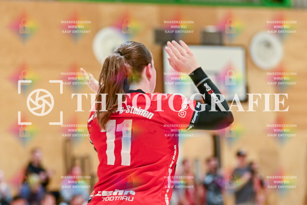 GER, SG Maulburg/Steinen - TuS Helmlingen, Frauen-Handball, Oberliga Suedbaden, 19. Spieltag, Saison 2024/2025, 23.03.2025 | Laura Traeber (SG Maulburg/Steinen, #11)GER, SG Maulburg/Steinen - TuS Helmlingen, Frauen-Handball, Oberliga Suedbaden, 19. Spieltag, Saison 2024/2025, 23.03.2025Foto: TH Fotografie/Thomas Hess