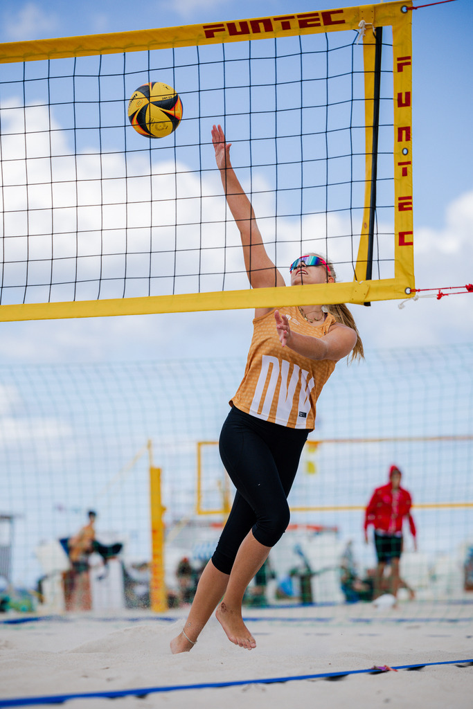 Beachvolleyball I Saison 2026 I Deutsche Meisterschaft U19 I 1. Tag | Jasper Lorenz Fotografie - Realisiert mit Pictrs.com