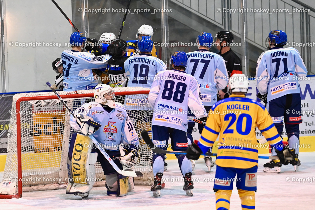  ESC Steindorf vs. EHC Althofen 2.3.2023 | #31 Steiner Paul, #88 Steiner Paul, #71 Dobnig Elias, #77 Wunschek Manuel, #19 Friedrich Lukas