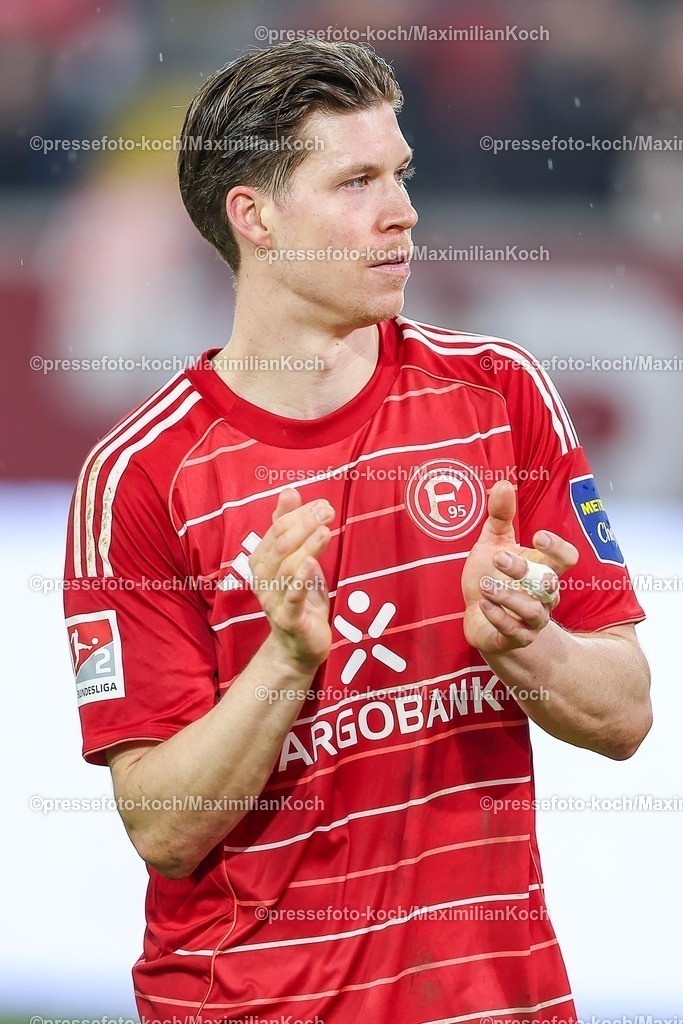 F9527022601156 | 27.02.2026, Fußball, Fortuna Düsseldorf - VfL Bochum, 2. Fußball Bundesliga, Merkur Spiel-Arena, Saison 2025 2026: Cedric Itten&nbsp;(Fortuna Düsseldorf #13)  DFB regulations prohibit any use of photographs as image sequences and or quasi-video.