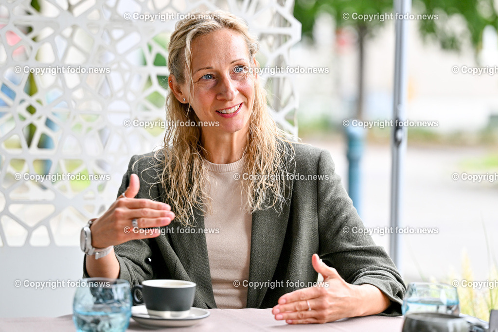 Agnes Sirkka Prammer (Die Gruenen_ NAbg)_ 26.08.2024-9 | 26.08.2024, Linz, AUT, Agnes Sirkka Prammer, im Bild Agnes Sirkka Prammer (Die Gruenen, NAbg)