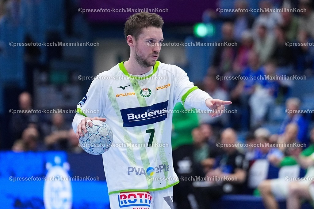 xYDRx11042601027 | 11.04.2026, xydrx, Handball, 1.HBL, VfL Gummersbach - HSG Wetzlar, Schwalbe-Arena: Dominik Mappes (HSG Wetzlar #7) gestikulierend   Photo: xYannisxDreimannxPressefotoKochx