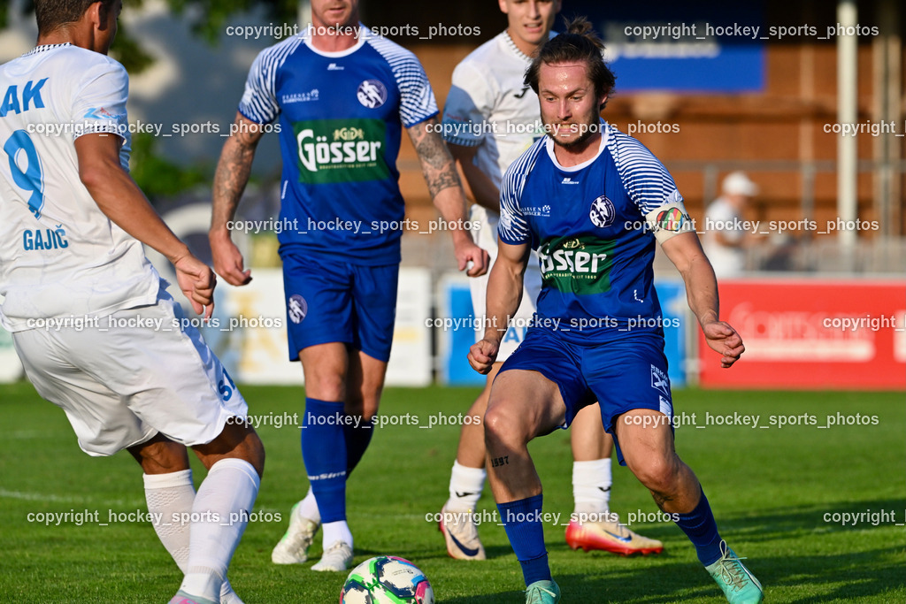 SAK vs. SV Dellach Gail | #23 Maximilian Wastian SV Dellach Gail, SAK vs. SV Dellach Gail, SAK vs. SV Dellach Gail am 14.08.2025 in Klagenfurt (Sportpark Welzenegg), Austria, (Photo by Bernd Stefan)