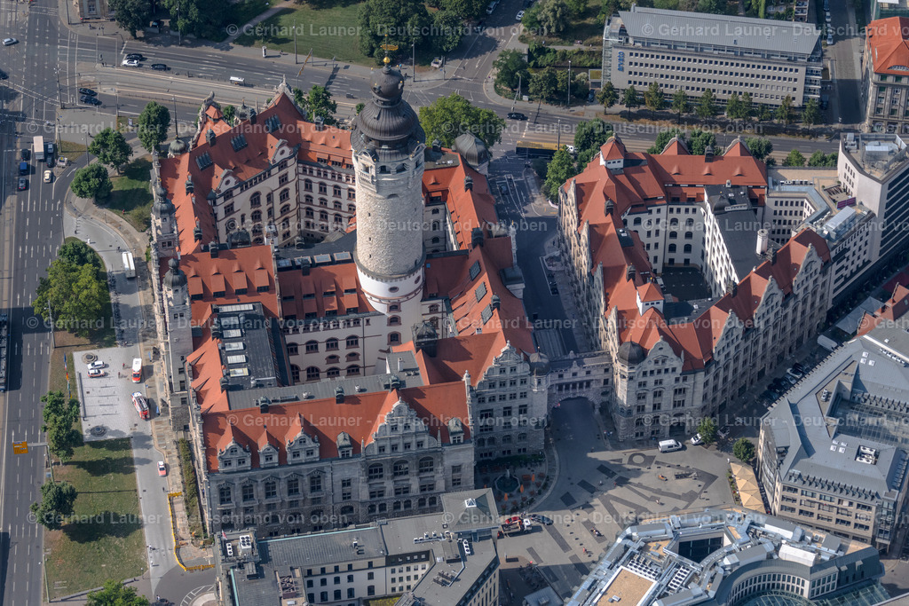 4039456 | Das Neue Rathaus in Leipzig ist seit 1905 der Sitz der Stadtverwaltung.