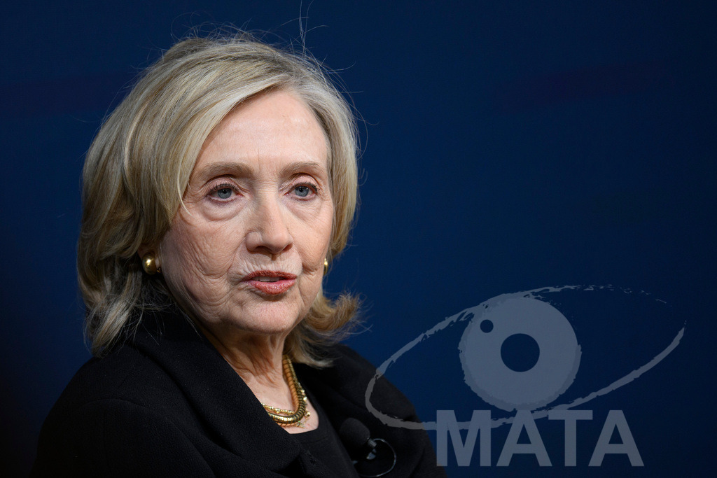 _DWA3924 | Die US-Politikerin Hillary Clinton auf der Veranstaltung Bridging Scholarship and Statecraft im Rahmen der Münchner Sicherheitskonferenz 2026. München, 13.02.2026 Bayern Deutschland  - Realisiert mit Pictrs.com