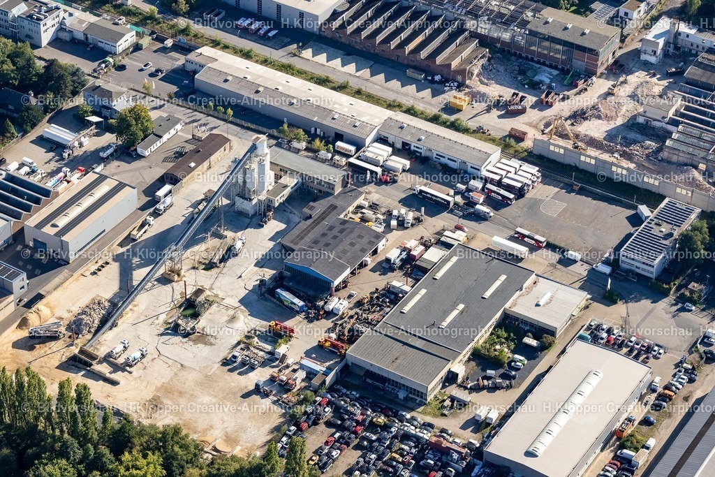 Lufbilder Aachen-5999 | Industrie- und Gewerbegebiet an der Straße Wurmbenden in Aachen - Realisiert mit Pictrs.com