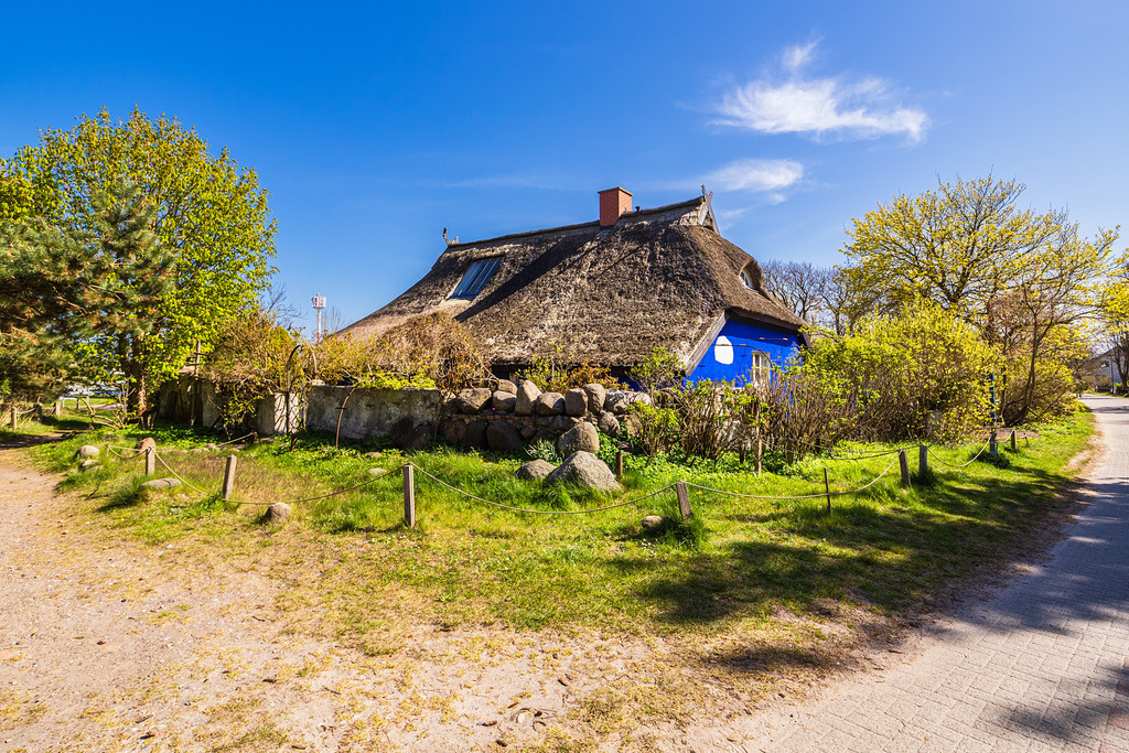 Historisches Haus in Vitte auf der Insel Hiddensee | Historisches Haus in Vitte auf der Insel Hiddensee.