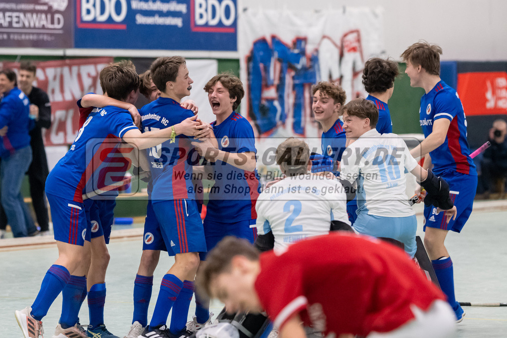 SFE_20230305_0132 | Deutsche Meisterschaft Männliche U16 Halle 2023 am 05.03.2023 in Köln (KTHC Stadion Rot-Weiss Köln Tennis and Hockey Club), Photo: Stephan Fehrmann 2022 (Sports-Gallery)