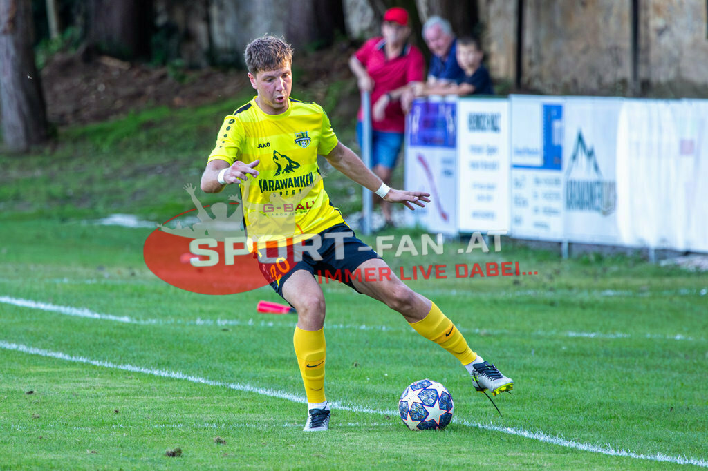 Kärntner Liga | Kärntner Liga ATUS Ferlach - ASKÖ Köttmannsdorf am 02.09.2023 in Ferlach
(Sportplatz), Austria, (Photo by Ernst Krawagner sport-fan.at) - Realisiert mit Pictrs.com