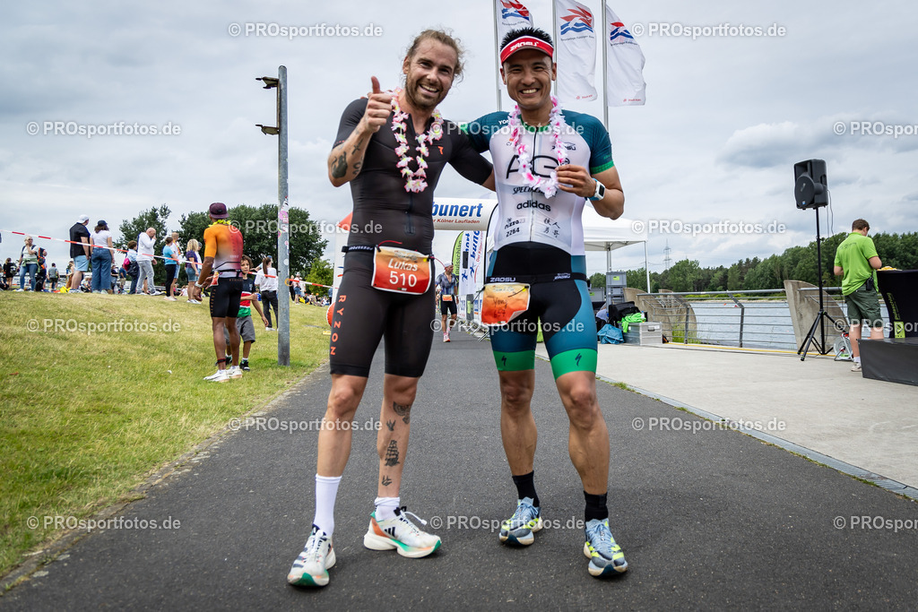 2. Swim & Run Köln; Koeln, 01.06.25 | Impressionen vom 2. Swim & Run Köln am 01.06.25 am Fühlinger See in Koeln. Foto: BEAUTIFUL SPORTS/Leah Kohring