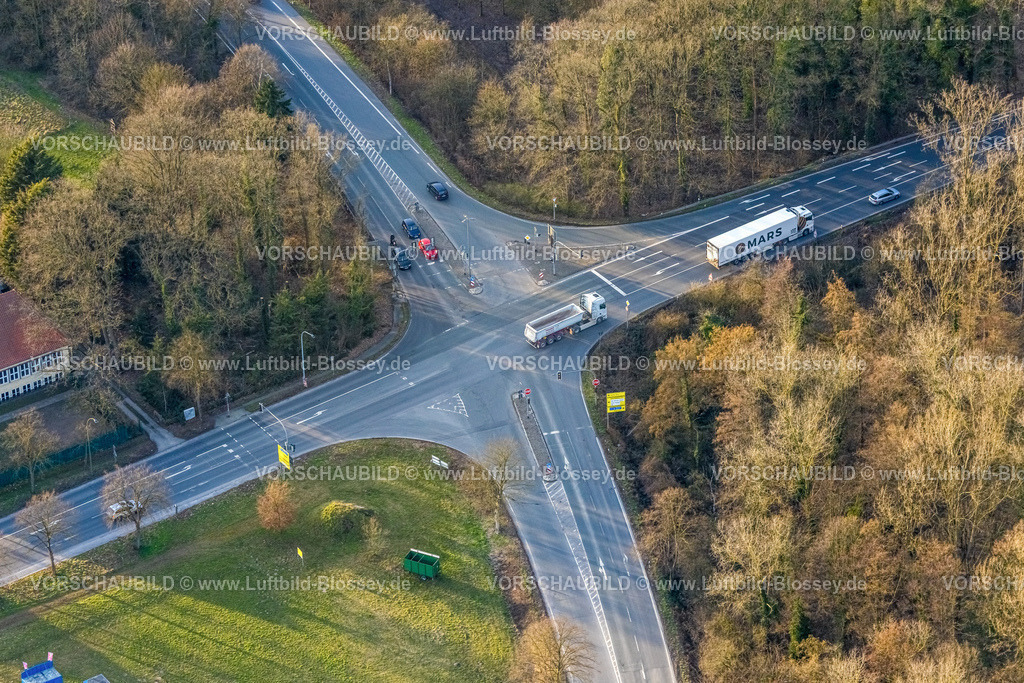 Hamm260204326 | Luftbild, Straßenkreuzung Zollstraße und Lippestraße, Straßenverkehr, , Uentrop, Hamm, Ruhrgebiet, Nordrhein-Westfalen, Deutschland