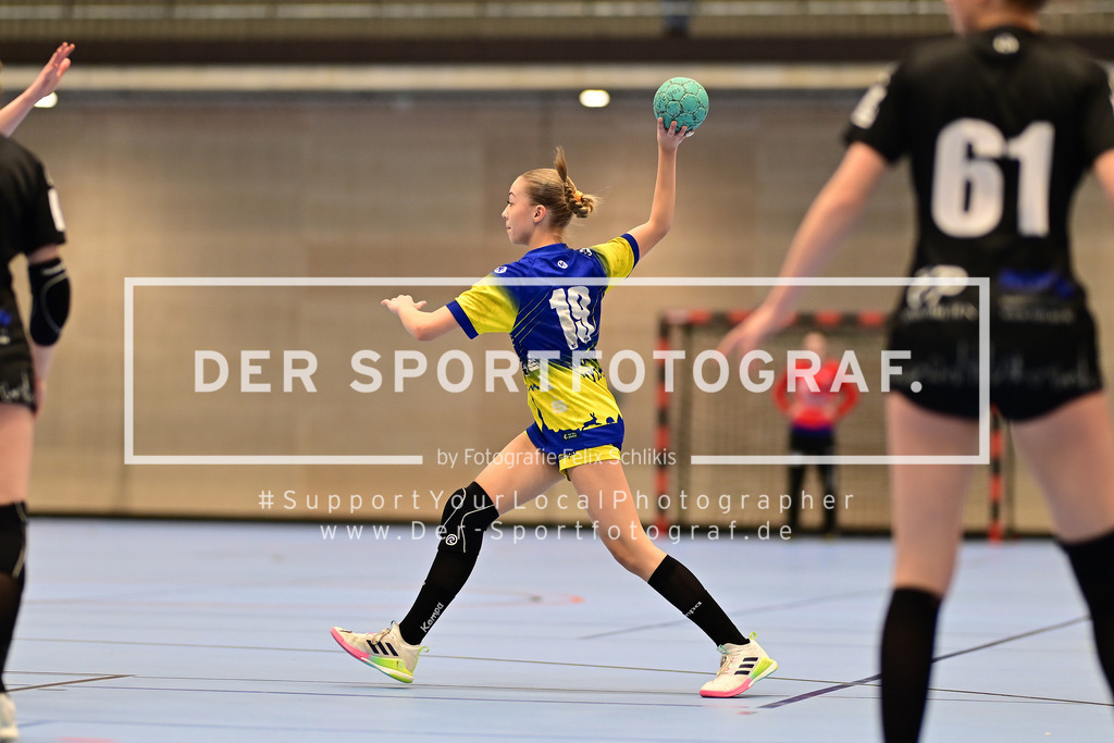 Handball I Juniorinnen I Saison 2025-2026 I Regionalliga I 9. Spieltag I Buxtehuder SV - TV Hannover-Badenstedt I 18385 | Der Sportfotograf. - Realisiert mit Pictrs.com