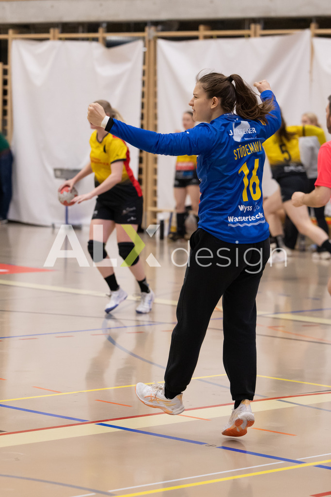 Handball I Frauen I Saison 2025-2026 I Handball Swiss Premium League 1 | Women I Round 5 I  Yellow Winterthur - GC Amicitia Zürich I 15.03.2026 | 16 Micaela Stüdemann von Ehrenstein (CH) (Yellow Winterthur) – Torhüterin - Realisiert mit Pictrs.com