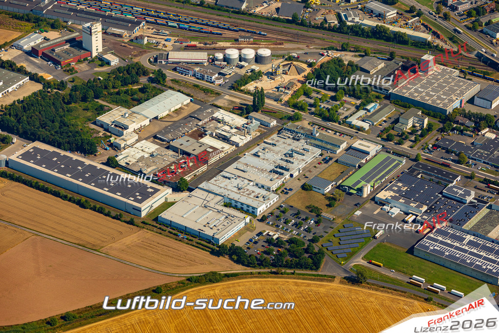 Bild der Stadt Bebra - Die Luftaufnahme wurde 2025 vom UL-Flugzeug heraus erstellt ( keine Drohne ) - Hochauflösende Luftaufnahme - für professionelle Ausdrucke geeignet. Die Geschenkidee !Hier alle&nbsp;Infos zur Lizenzierung der LuftaufnahmeWir fliegen auch dieses Jahr wieder in Ihre Region um Luftbilder zu erstellen.- Luftbild anfragen