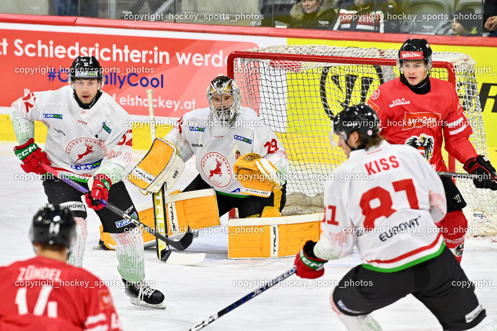 Österreich vs. Ungarn 14.12.2023 | Österreich vs. Ungarn 14.12.2023, Österreich vs. Ungarn  am 14.12.2023 in Klagenfurt (Heidi Horten Arena), Austria, (Photo by Bernd Stefan)