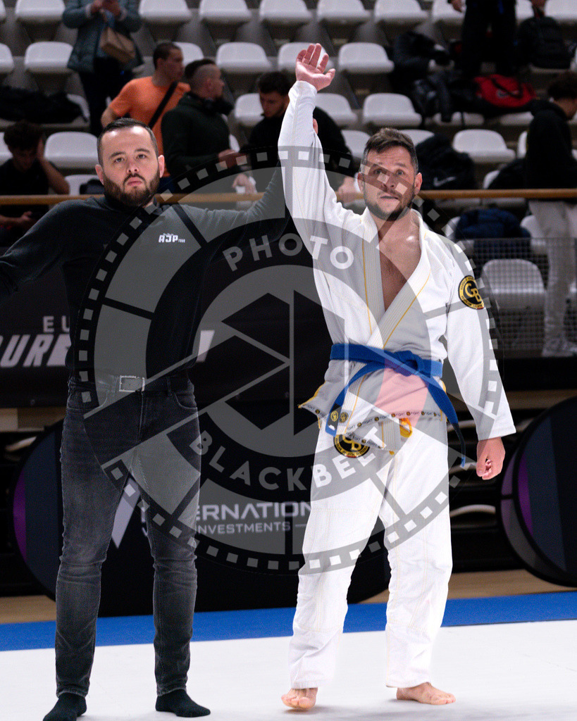 20241013PBB2243 | Athletes compete during the AJP Tour Europe Continental Jiu-Jitsu Amateurs & Masters Championship on October 13, 2024 in Almere near Amsterdam, Netherlands. © Chiara Dazi / photoblackbelt