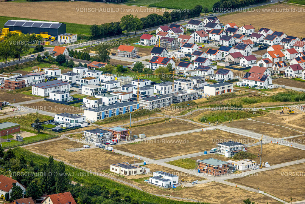Soest240712704 | Luftbild, Baugebiet Neuer Soester Norden zwischen Oestinghauser Landstraße und Weslarner Weg, Walburgerhofe, Soest, Soester Börde, Nordrhein-Westfalen, Deutschland