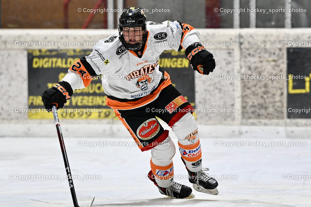 EC Spittal Hornets vs. USC Piraten Velden 7.2.2024 | #24 Lindner Nikolas