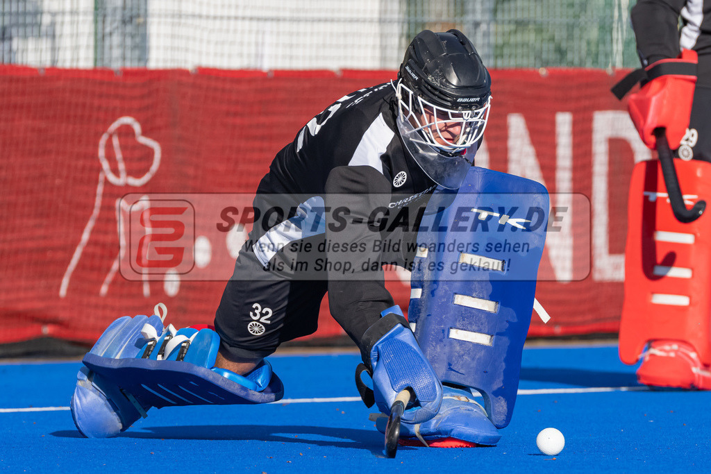HK_20221008_100518 | 1. Bundesliga Herren Crefelder HTC - Rot-Weiss Köln am 8.10.2022 Crefelder HTC, Krefeld , Lasse Kille Torwart ( Crefelder HTC #32 )
