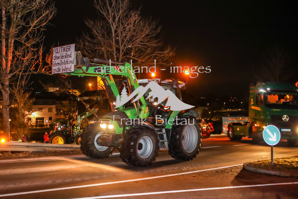 OE7A8031 | Protestfahrt ab Regen über March, Ruhmannsfeldennach Patersdorf am 19.01.2024