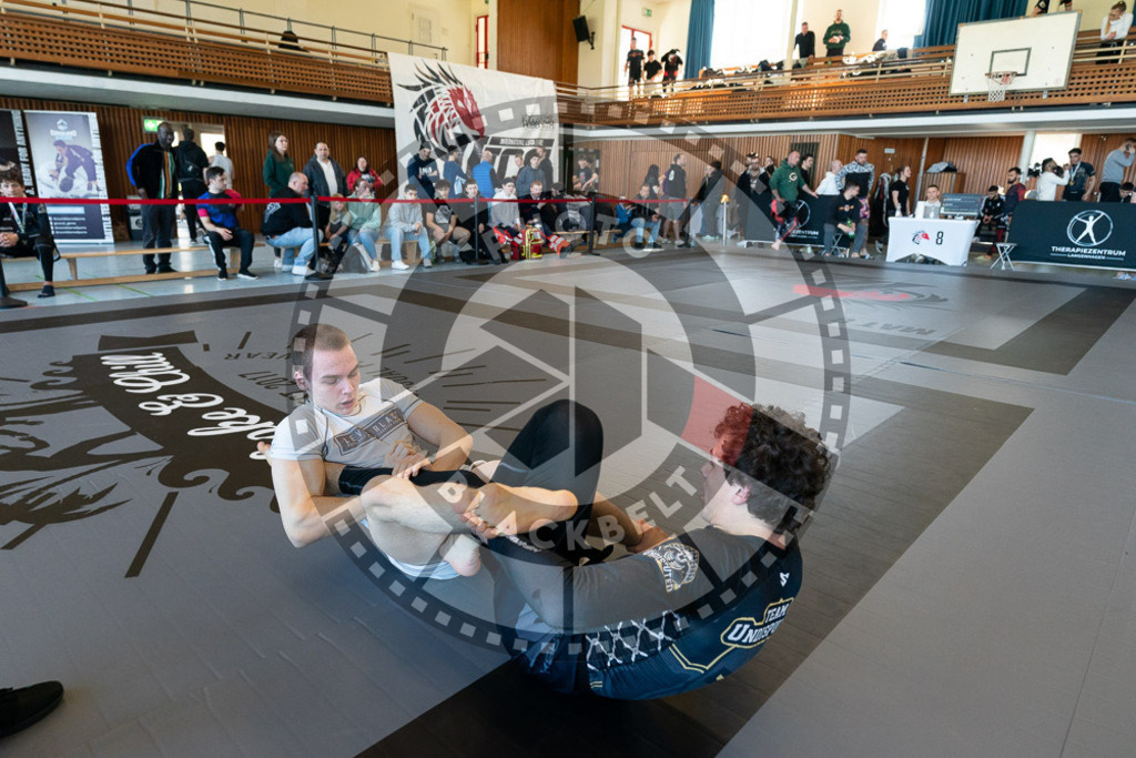 20250329PBB4194 | Fighters compete during the International Luta Livre (ILLCS) Germany IX Spring 2025 Competition spring on March 29, 2025 in Hannover, Germany.© Chiara Dazi