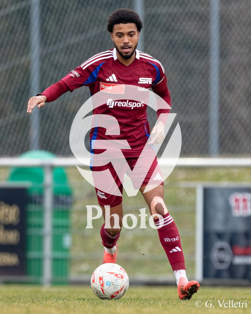 1ere Ligue Classic - Meyrin FC v Servette FC M-21 | during the 1ere Ligue Classic game between Meyrin FC and Servette FC M-21 at Stade des Arberes in Meyrin, Switzerland