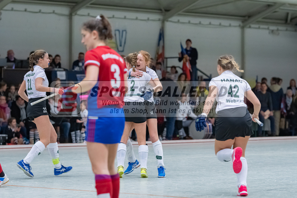 HK_20230226_104964 | Deutsche Meisterschaft WU16 Spiel 2. Halbfinale Mannheimer HC - 1. Hanauer THC am 26.2.2023 DSC 99, Düsseldorf ,