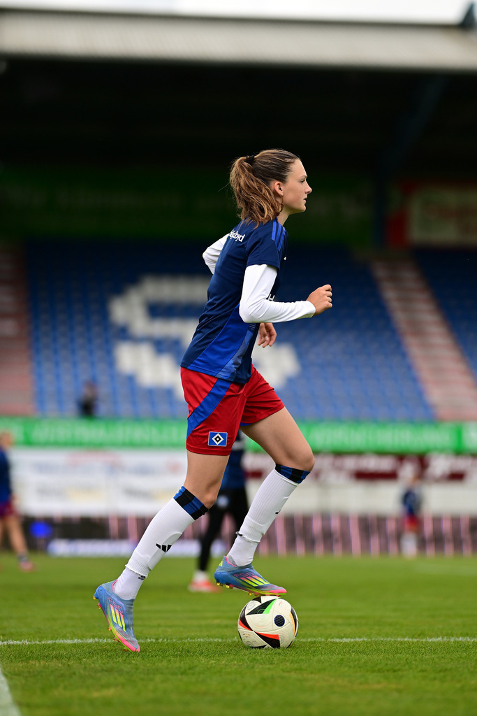 Fußball I Frauen I Saison 2024-2025 I 2. Bundesliga I 26. Spieltag I SV Meppen - Hamburger SV | Der Sportfotograf. - Realisiert mit Pictrs.com
