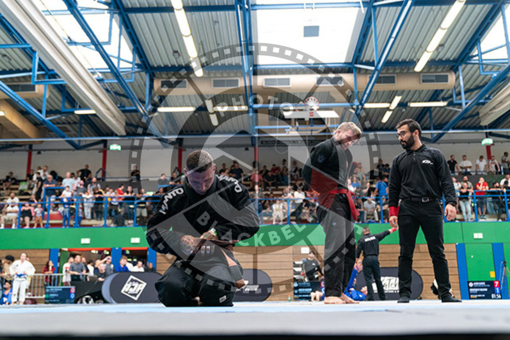 20230826PBB55647 | Fighters compete during the AJP INTLPRO BJJ and grappling competition in Hamburg, Germany, on August 26 2023.