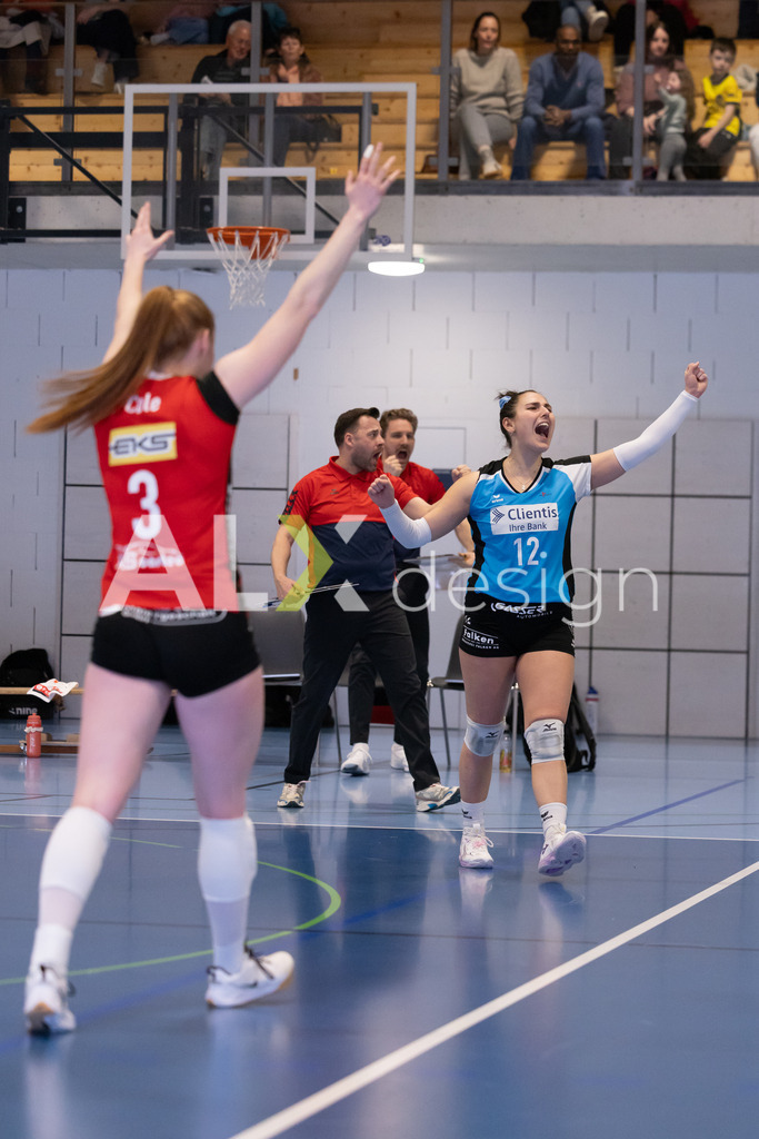 Volleyball I Frauen I Saison 2025-2026 I Volleyball NLA | Women I 1/4 Finals I  BIWI VFM - VC Kanti Schaffhausen I 01.03.2026 | 12 Isabella Loffreda (CH) (VC Kanti Schaffhausen) – Libera - Realisiert mit Pictrs.com