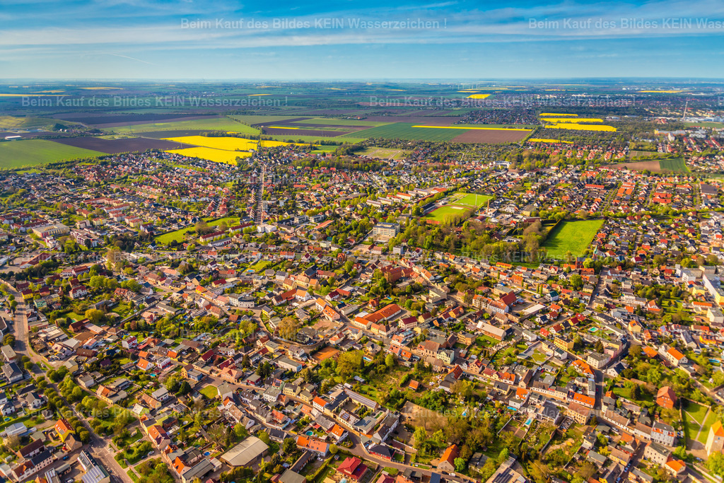 Magdeburg Ottersleben Eichplatz-3649 | Ottersleben Übersicht aus Gyrokopter - Realisiert mit Pictrs.com