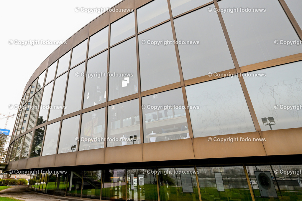 Brucknerhaus Linz_ 14.03.2024-13 | 14.03.2024, Linz, AUT, Brucknerhaus, im Bild Brucknerhaus, Konzerthaus, Brucknerorchester, Veranstaltungshaus, Liva, Donaulaende




