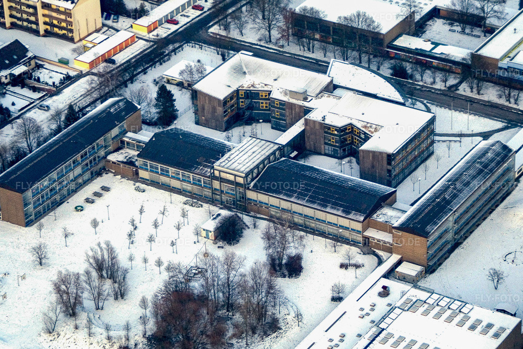 Luftbild: IGS Integrierte Gesamtschule Kandel in Kandel im Bundesland Rheinland-Pfalz in Deutschland. Foto: IMG_0939.jpg vom 28.01.2006 durch Werner Riehm/FLY-FOTO.de