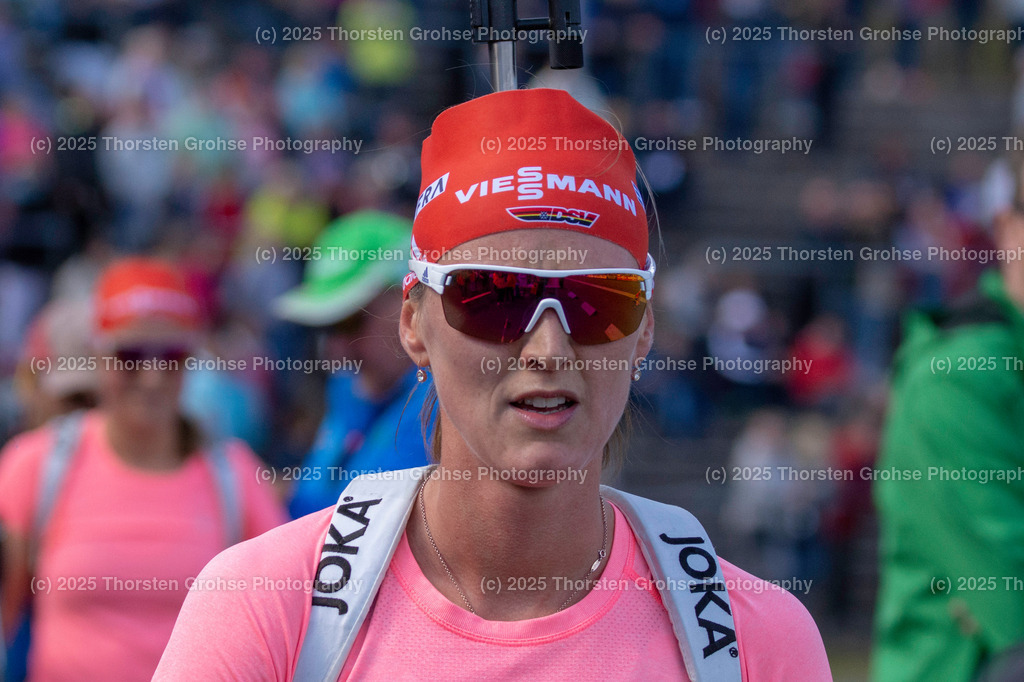 Deutsche Meisterschaften Biathlon 2018 | Deutsche Meisterschaften Biathlon 2018, Massenstart Frauen am 15.09.2018 in der DKB SKI ARENA in Oberhof, (Deutschland)

Bild: Denise Herrmann vom WSC Clausthal-Zellerfeld / BwB (1) - Realisiert mit Pictrs.com