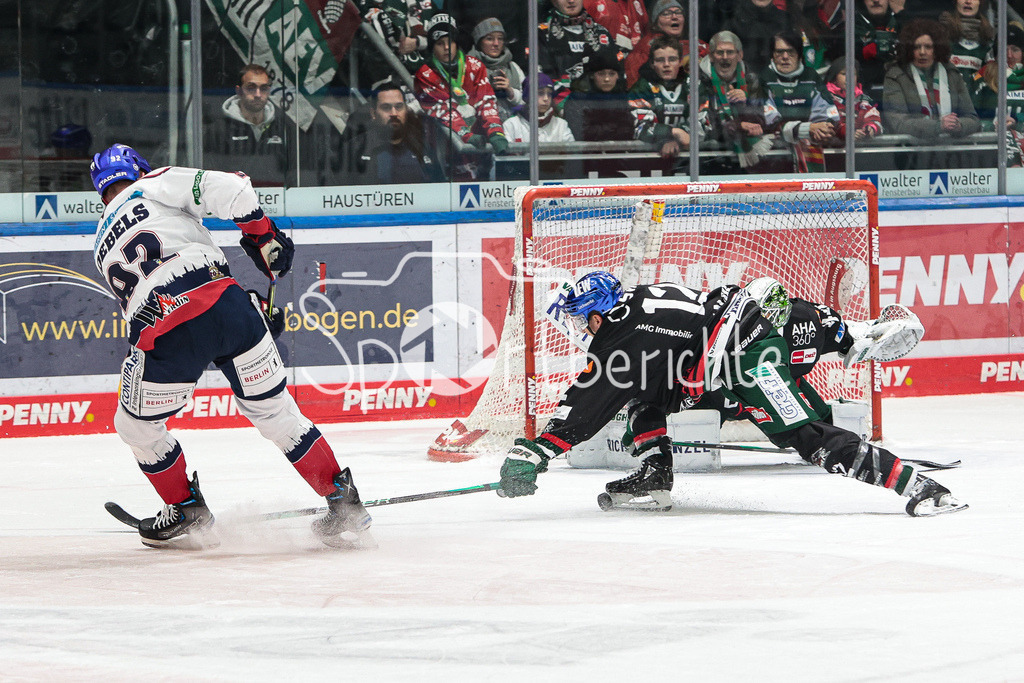 Augsburger Panther - Eisbaeren Berlin | Marcel NOEBELS (EBB #92) eine große Chance