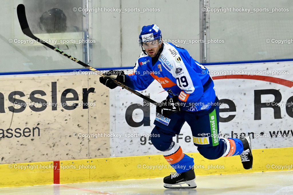 ESC Sparkasse Steindorf vs. LE Kings | #79 Petrik Benjamin ESC Steindorf, ESC Sparkasse Steindorf vs. LE Kings, ESC Sparkasse Steindorf vs. LE Kings am 01.11.2025 in Steindorf (Ossiachersee Halle), Austria, (Photo by Bernd Stefan)