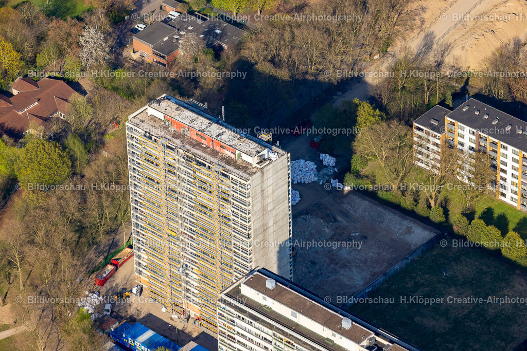 Luftbilder Duisburg-9054 | Luftaufnahme Duisburg Hochhaus- Ensemble - Realisiert mit Pictrs.com