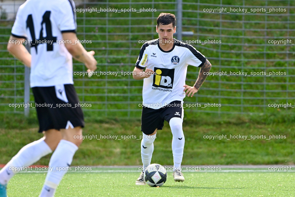 SV Spittal vs. UNION Matrei | #23 Santino Luca Nicastro Mirabella SV Spittal, SV Spittal vs. UNION Matrei, SV Spittal vs. UNION Matrei am 17.08.2025 in Spittal an der Drau (Goldeck Stadion), Austria, (Photo by Bernd Stefan)