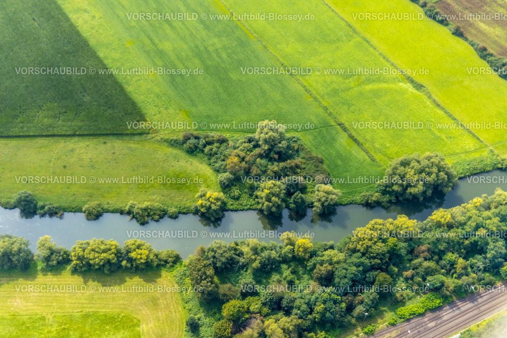 Froendenberg230901934 | Luftbild, Fluss Ruhr und Hundegarten, Fröndenberg, Fröndenberg, Ruhrgebiet, Nordrhein-Westfalen, Deutschland