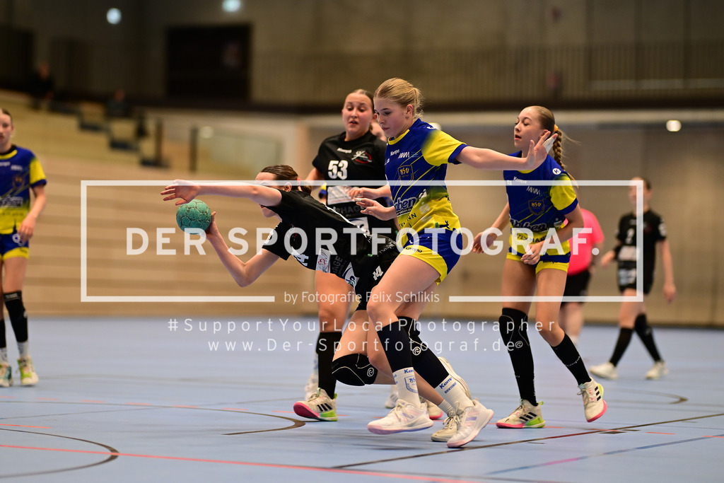 Handball I Juniorinnen I Saison 2025-2026 I Regionalliga I 9. Spieltag I Buxtehuder SV - TV Hannover-Badenstedt I 19186 | Der Sportfotograf. - Realized with Pictrs.com