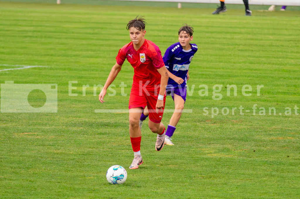 Fußball, Entwicklungsspiele der KFV-Auswahl  | Fußball, Entwicklungsspiele der KFV-Auswahl , KFVU14 am 05.09.2024 in Spittal (Stadion Landskron), Austria, (Photo by Ernst Krawagner sport-fan.at) - Realisiert mit Pictrs.com