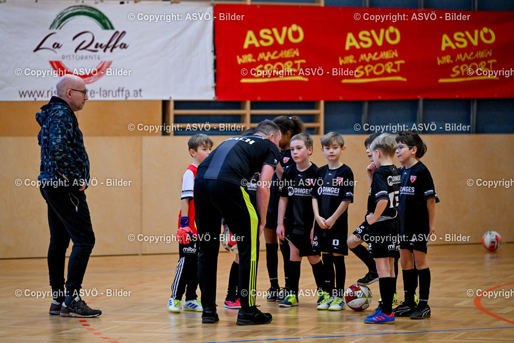ASVÖ_ Fussballturnier SV Gallneukirchen_ 09.02.2025-10 | 09.02.2025, Gallneukirchen, AUT, ASVÖ, Fussball Nachwuchs Hallenturnier 2025, SV Gallneukirchen im Bild Teilnehmer U 9©Harald Dostal / fodo.media - Realisiert mit Pictrs.com