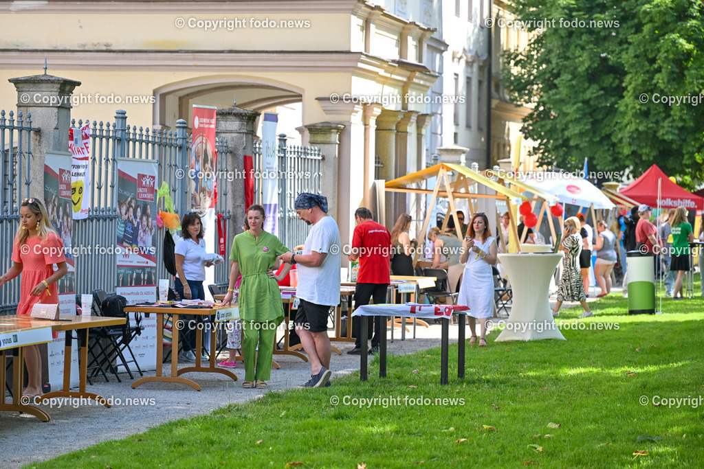 Ehrenamtstag Land OOE_ 30.06.2023-1 | 30.06.2023, Landhaus Linz, AUT, Ehrenamtstag Land OOE 2023, im Bild Ehrenamtstag Land OOE 2023 beim Landhaus Linz