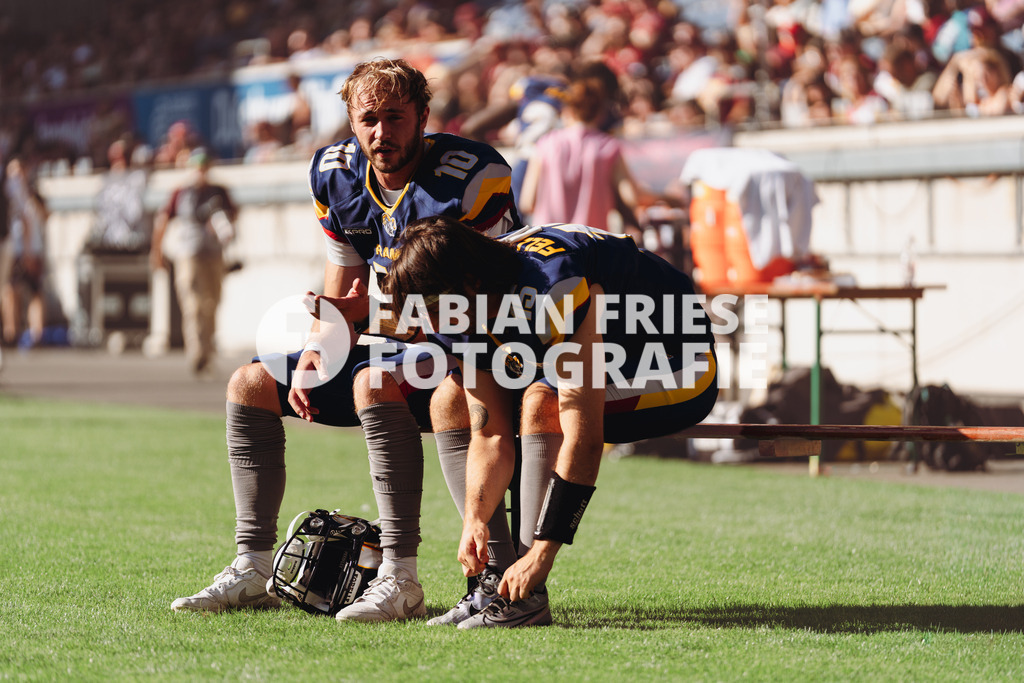 GER Rhein Fire vs. Alpine Rams, American Football, AFLE, Saison 2026, 01.08.2026 | GER Rhein Fire vs. Alpine Rams, American Football, AFLE, Saison 2026, 01.08.2026Foto: Eibner-Pressefoto/Fabian Friese - Realisiert mit Pictrs.com