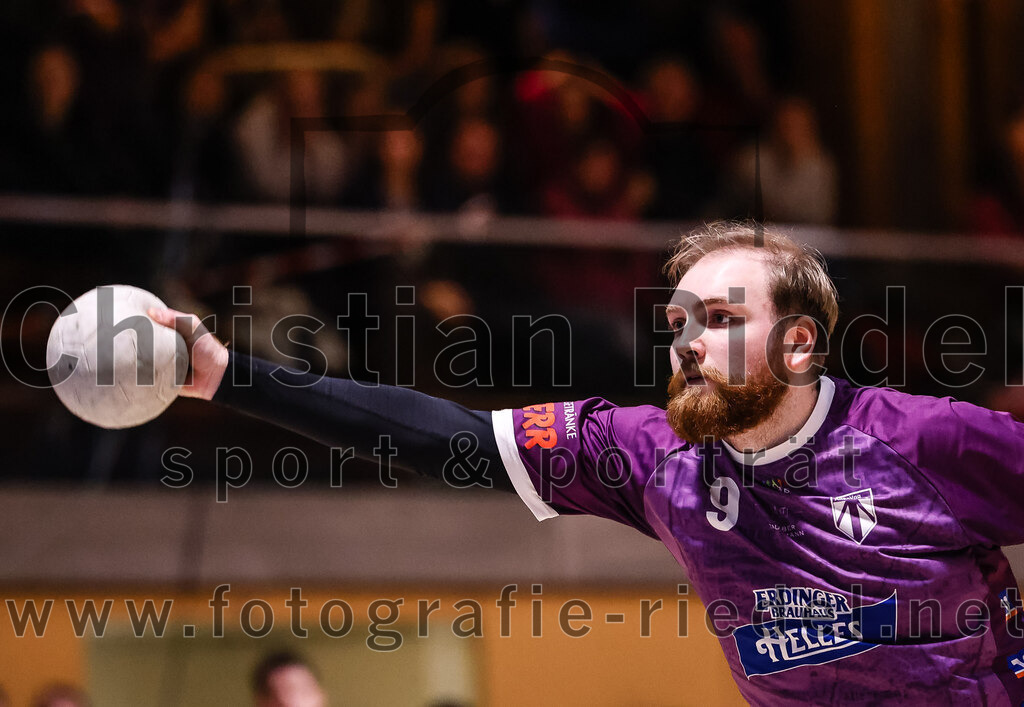 2024-11-09_080_SpVgg_Altenerding_II_gegen_HC_Deggendorf | Erding, Deutschland, 09.11.2024:Handball, Bezirksliga Männer Ost 2024 / 2025, 4. Spieltag, SpVgg Altenerding II gegen HC Deggendorf, Endergebnis: 25:24Foto: Christian Riedel / fotografie-riedel.net