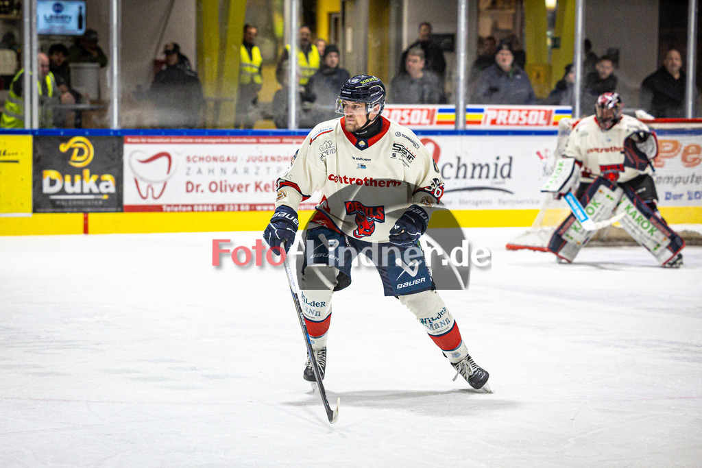 EA Schongau MANNUTS gegen VfE Ulm/Neu-Ulm DEVILS | Eishockey Bayernliga 2025/26 Vorrunde 6 Spieltag, EA Schongau MANNUTS gegen VfE Ulm/Neu-Ulm DEVILS, 20251031,Maximilian RIEGER (VfE Ulm/Neu-Ulm DEVILS 86) in Aktion,2025-10-31 in Schongau (Eisstadion Schongau), Maximilian RIEGER (VfE Ulm/Neu-Ulm DEVILS 86)Copyright: WolfgangxLindner www.foto-lindner.de